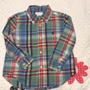 Ralph Lauren dress shirt! Size 24 months!